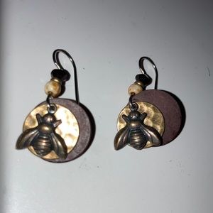 Bee earrings